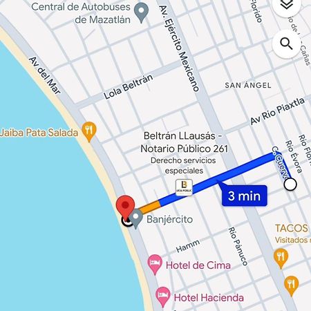 CASA BRISA! Hermoso!! A 3 min la Playa&Malecon Mazatlán Exterior foto