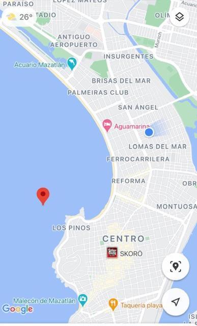 CASA BRISA! Hermoso!! A 3 min la Playa&Malecon Mazatlán Exterior foto